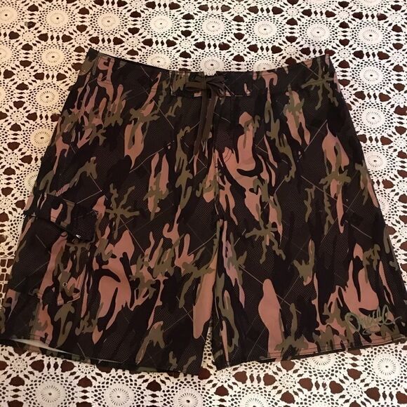 Great O’Neil Camouflage Board Shorts Size L - Picture 1 of 9